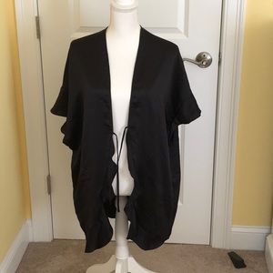 Satin black robe from Victoria’s Secret